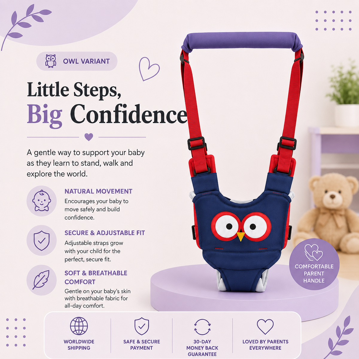HugFit™ Baby Walking Harness