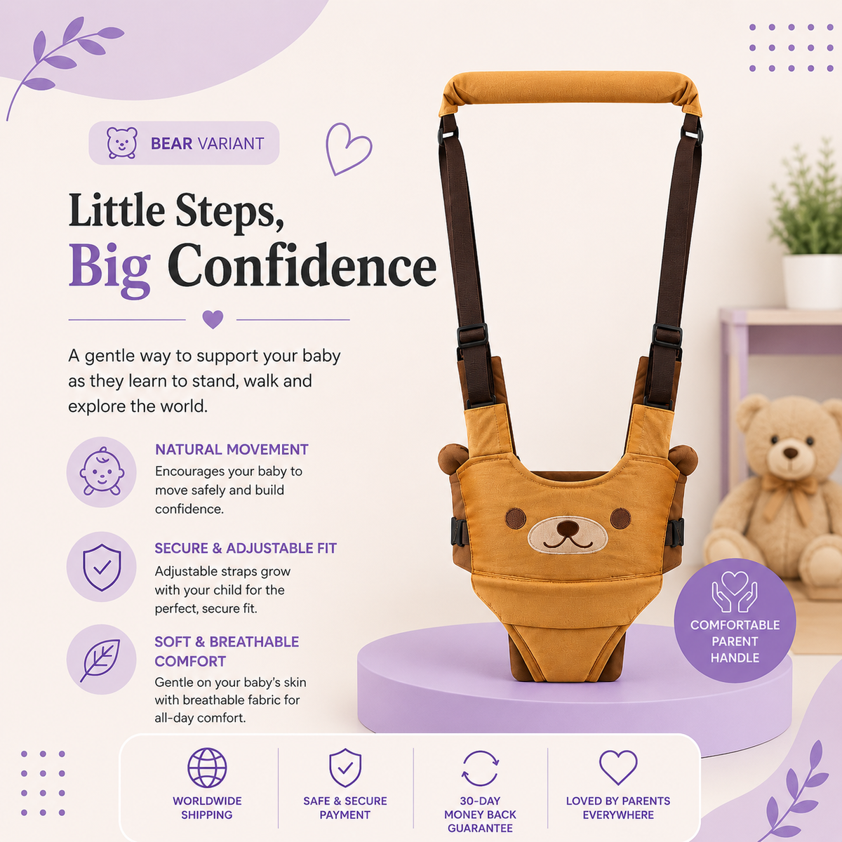 HugFit™ Baby Walking Harness
