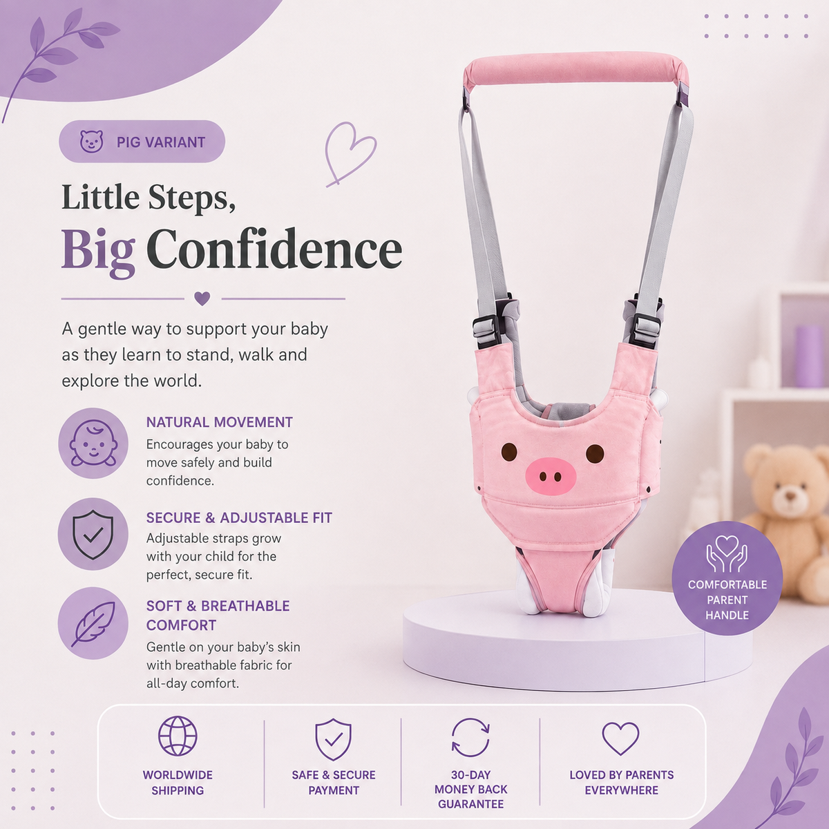 HugFit™ Baby Walking Harness